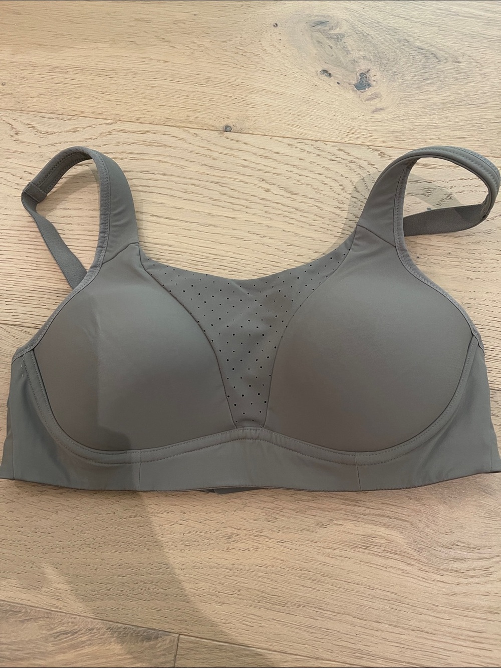 lululemon athletica Olive Sports Bra with Perforated Panel
